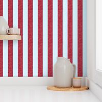 red and blue stripes- 1" -C18BS