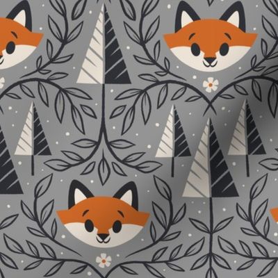 Woodland Foxes 