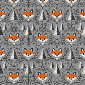 Woodland Foxes 