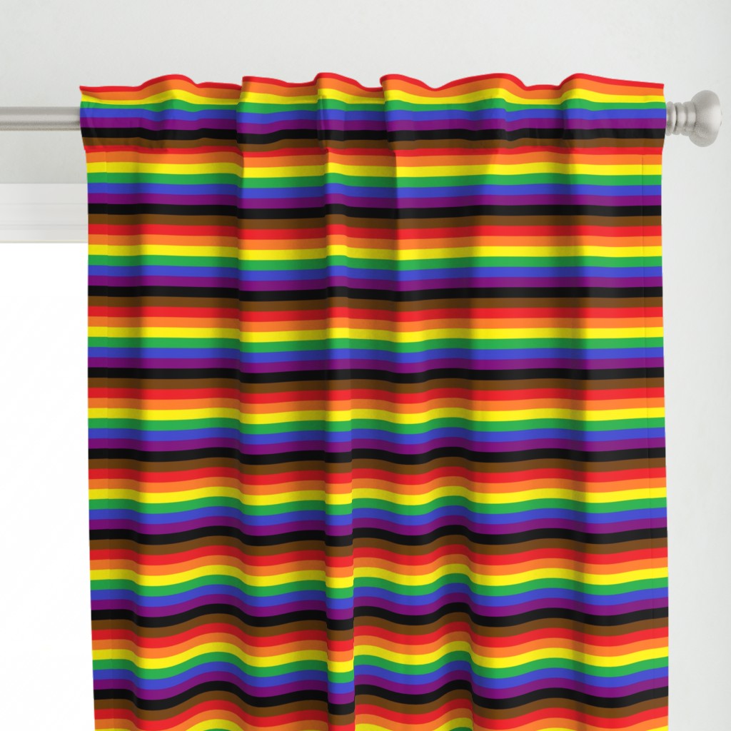 Rainbow Pride Stripe (Philly) - 1/2 inch