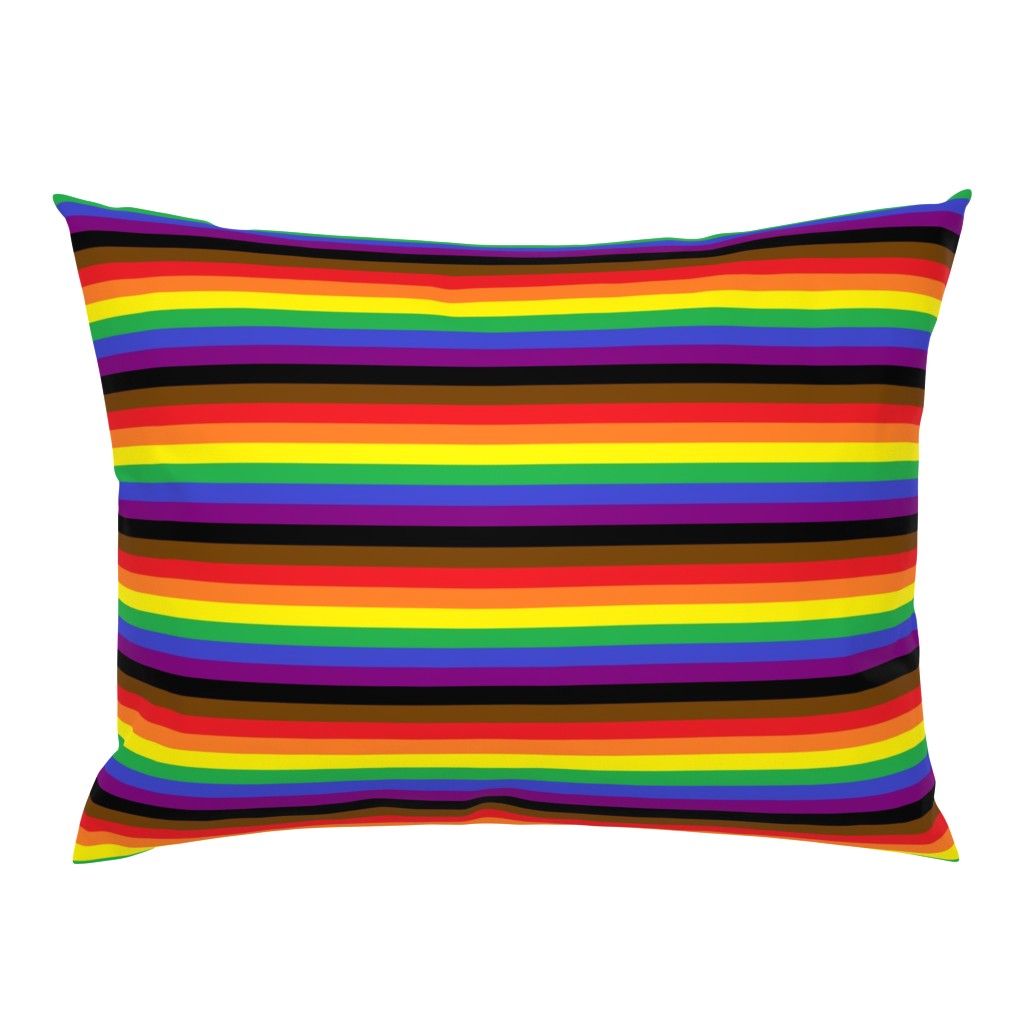 Rainbow Pride Stripe (Philly) - 1/2 inch