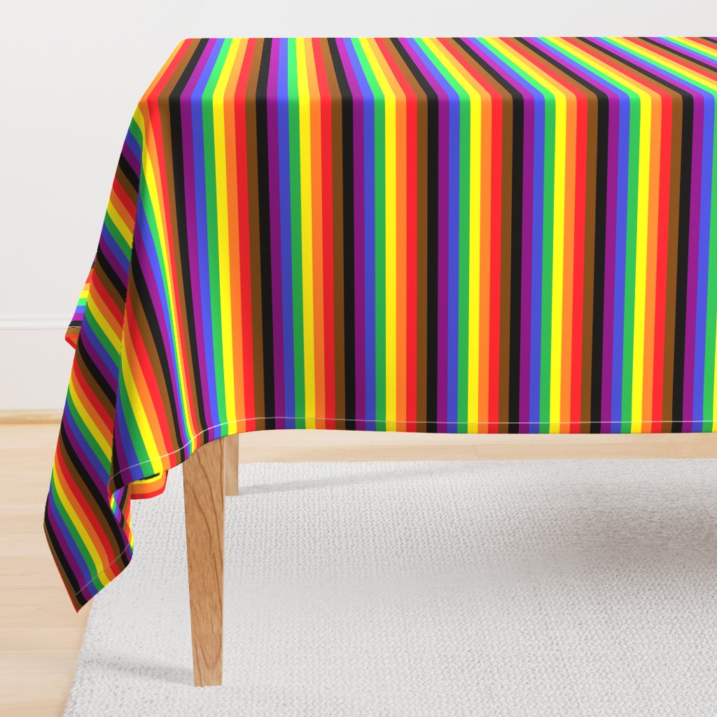 Rainbow Pride Stripe (Philly) - 1/2 inch