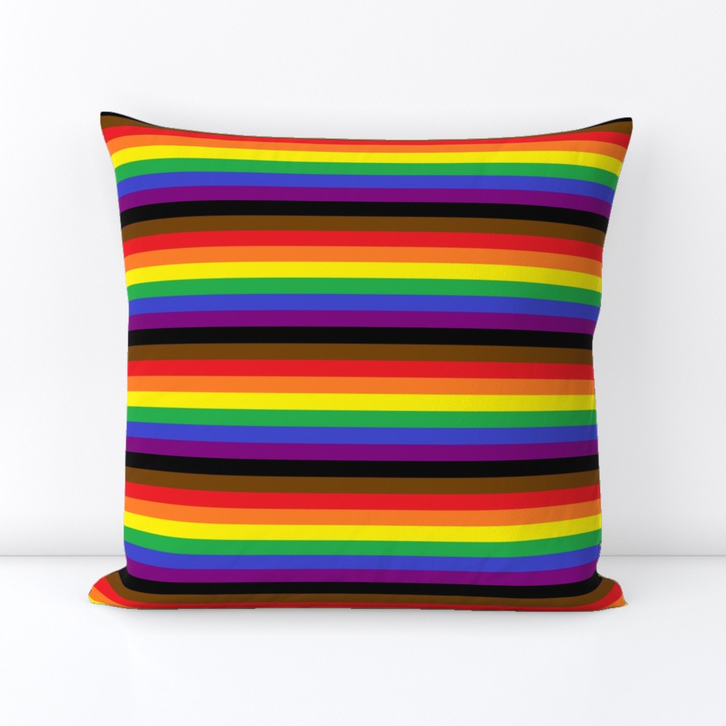 Rainbow Pride Stripe (Philly) - 1/2 inch