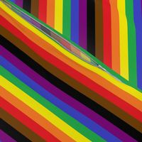 Rainbow Pride Stripe (Philly) - 1/2 inch