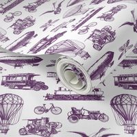 Retro Transportation // Purple // Small