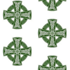 Ornate Celtic Cross // Emerald