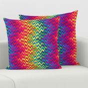 rippling rainbow zigzag