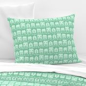 Cottage Charm in Peppermint Green