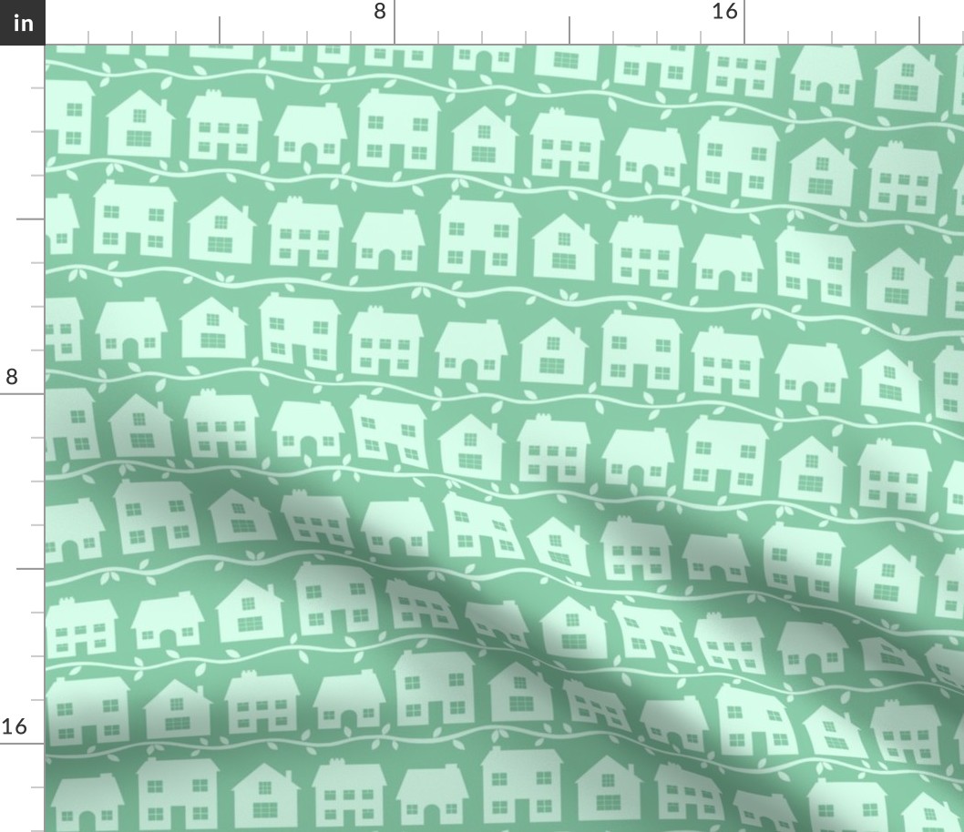 Cottage Charm in Peppermint Green