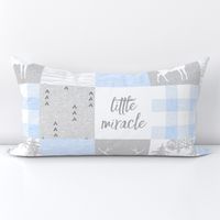 Little Miracle, So Loved - Baby Blue And Grey