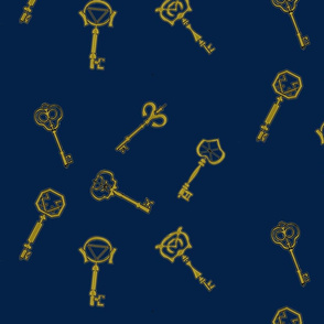 Questing Keys (blue)