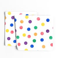 1.5" polka - multi rainbow 