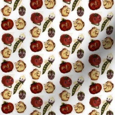 vegetables fabric