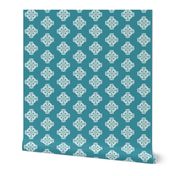 Ornate Celtic Cross // Teal // Small