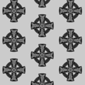 Ornate Celtic Cross // Grey // Small