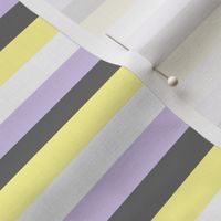 Enby pride stripes (lighter) - 1/2 inch