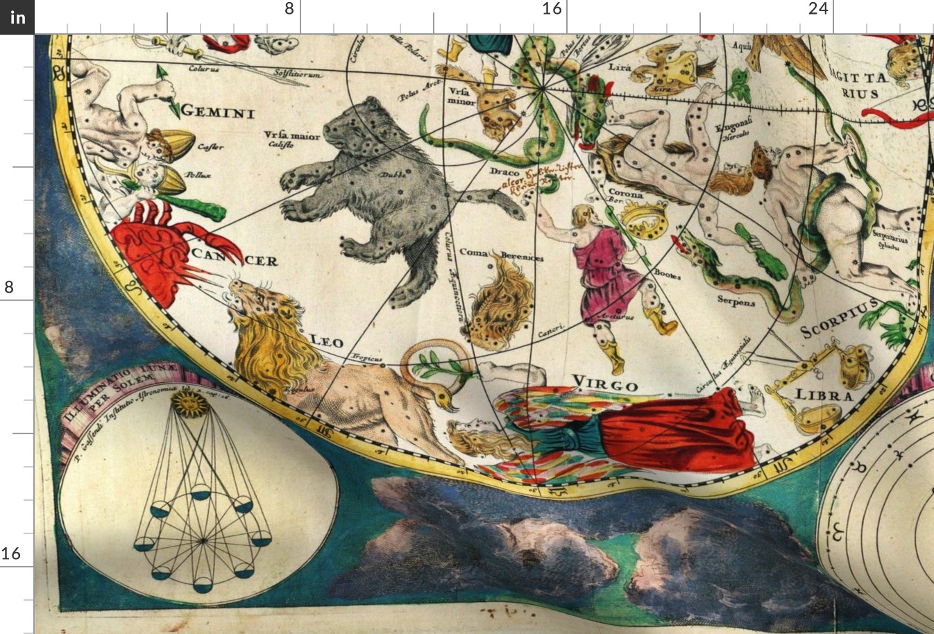 1670 Celestial Map (54"W)