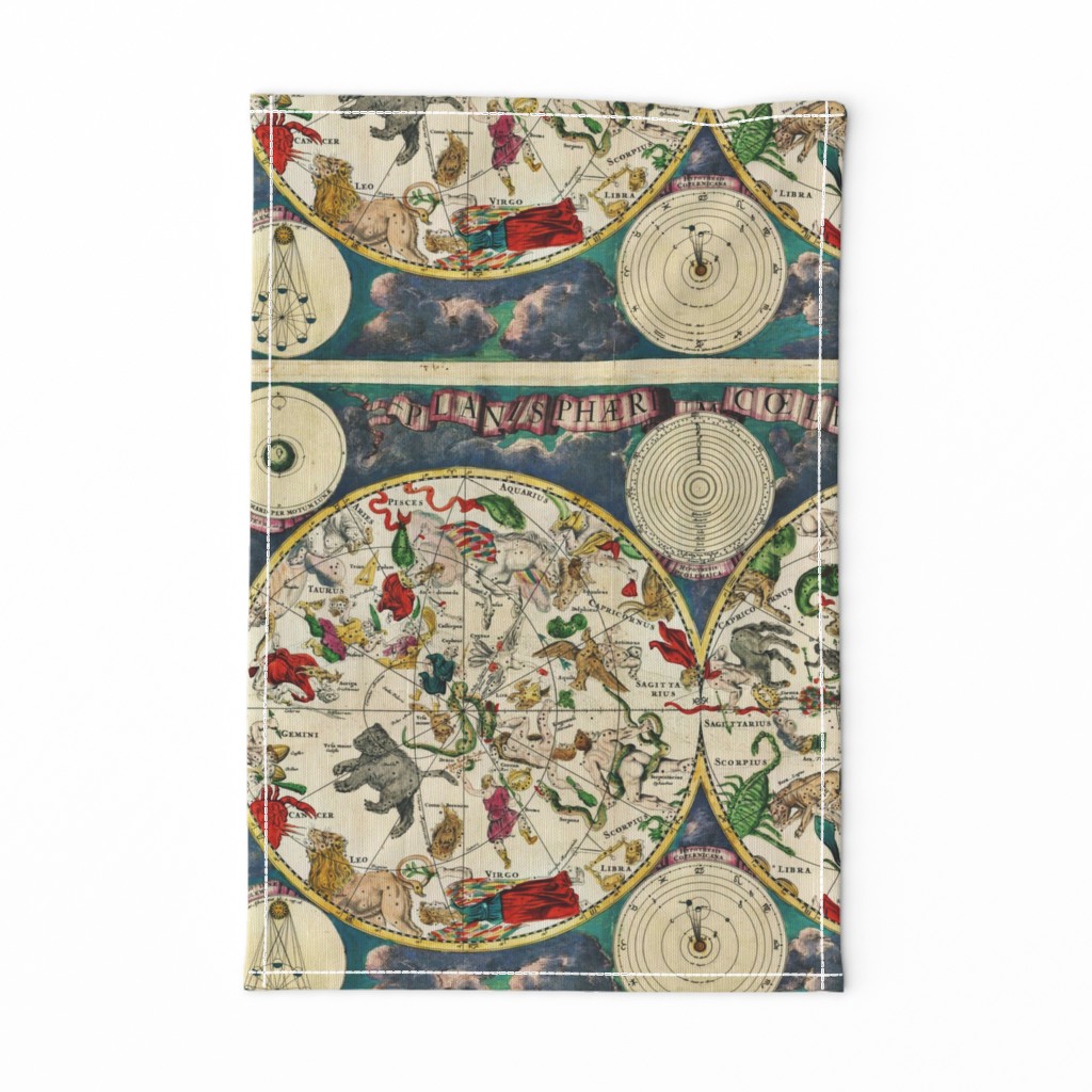 1670 Celestial Map (27"W)