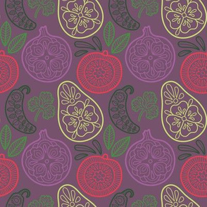 Guacamole Flourish Plum