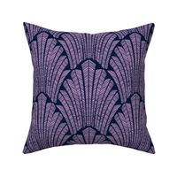 Art deco purple