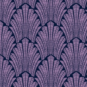 Art deco purple