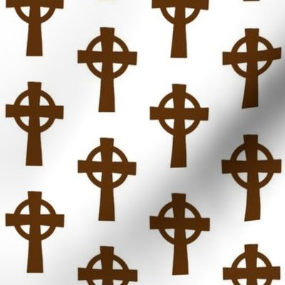 Brown Celtic Crosses // Small