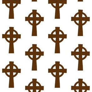 Brown Celtic Crosses // Small