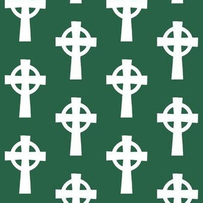 Celtic Crosses on Jade // Small