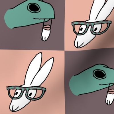 Tortoiseshell Glasses and Lucky Feet