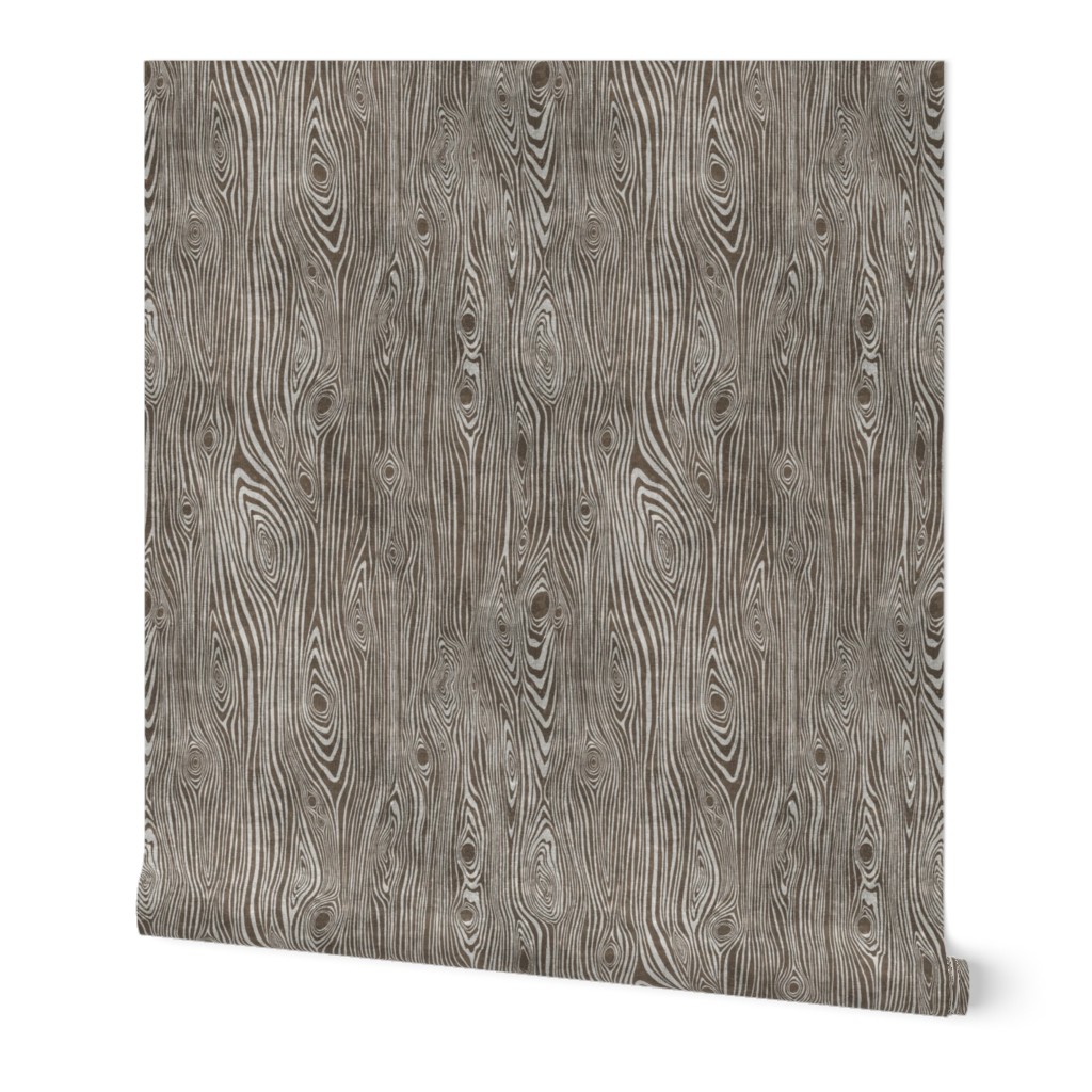 woodgrain handpainted dark with texture - driftwwod