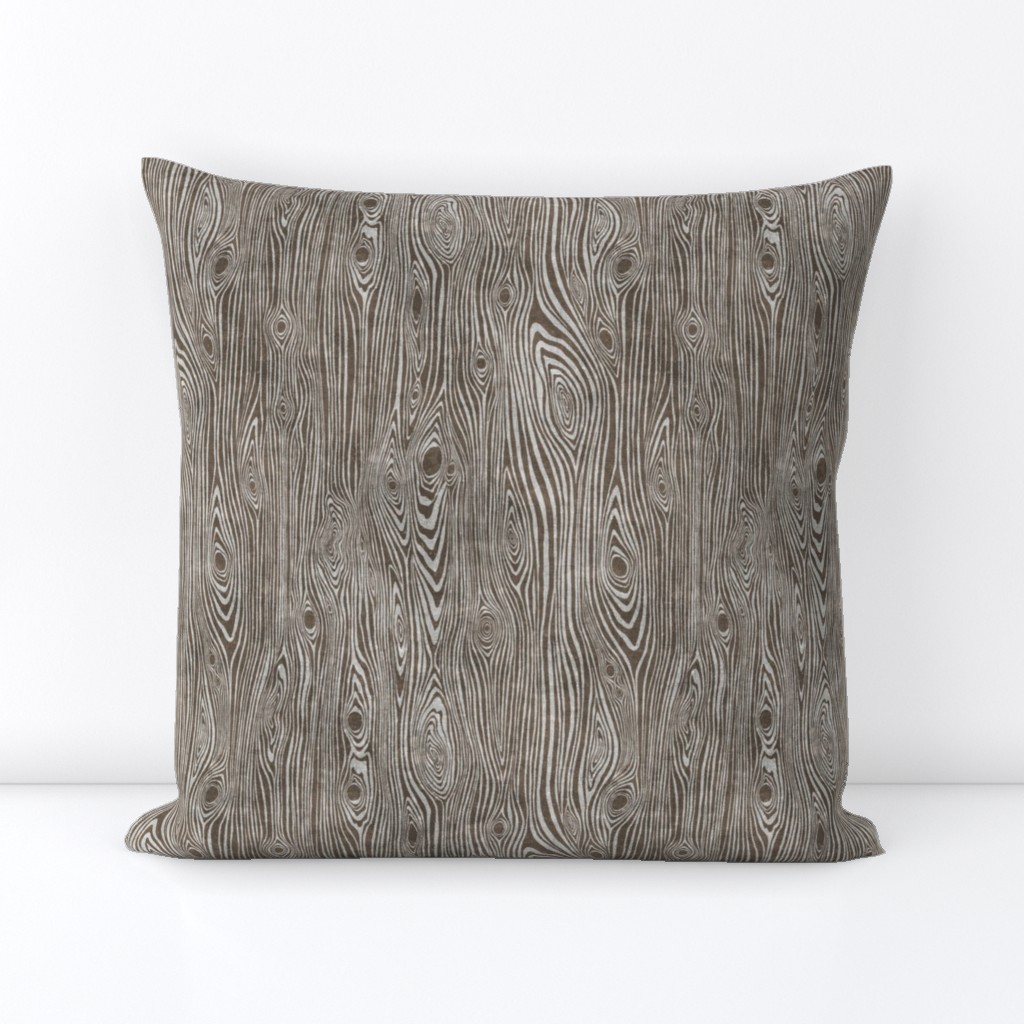 woodgrain handpainted dark with texture - driftwwod