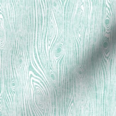 Woodgrain teal - driftwood teal mint tourquoise