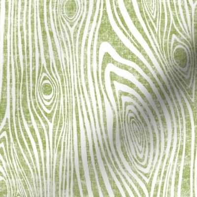 Woodgrain lime green - driftwood