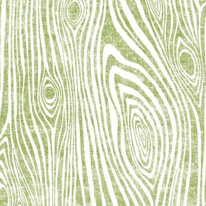 Woodgrain lime green - driftwood