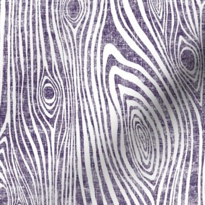 Woodgrain dark purple - driftwood violet