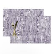 Woodgrain dark purple - driftwood violet