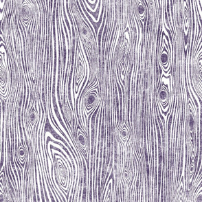 Woodgrain dark purple - driftwood violet