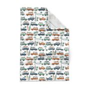 surf trip // vacation surfing road trip california tropical fabric blue