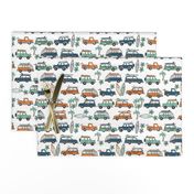 surf trip // vacation surfing road trip california tropical fabric blue