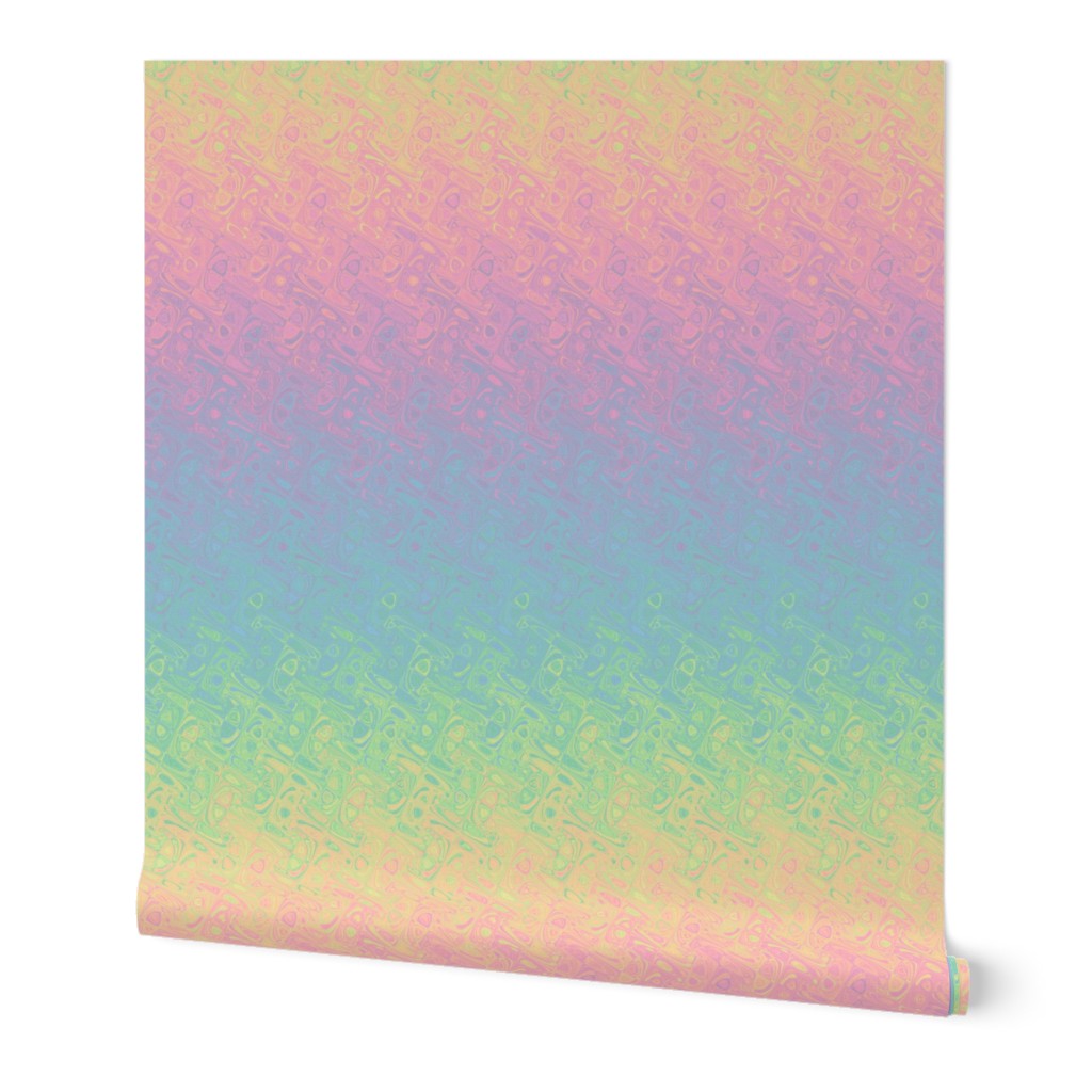 rainbow ripples pastel