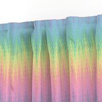 rainbow fishbone pastel