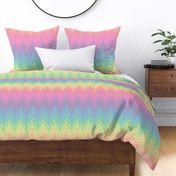 rainbow flame - pastel