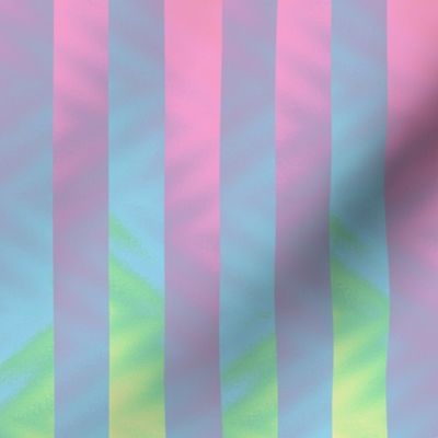 vertical rainbow stripe - pastel