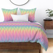vertical rainbow stripe - pastel