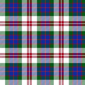 Fraser red dress tartan, 3"