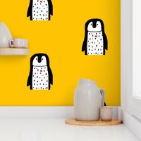 Large Penguin Pillow size