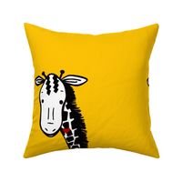 Giraffe plush pillow