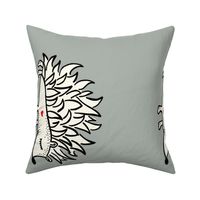 Hedgehog plush pillow