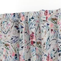 Fable floral (MED) (grey)