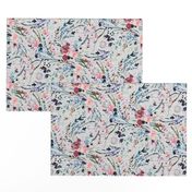 Fable floral (MED) (grey)